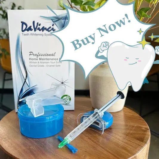 Da Vinci Teeth Whitening System Professional Home Maintenance Kit