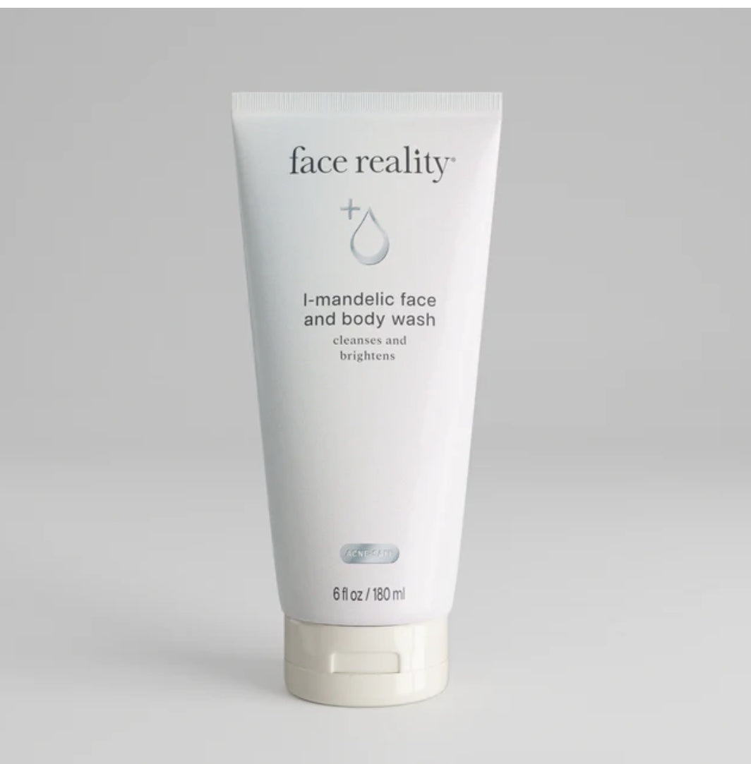 Face Reality Skincare | L-Mandelic Face & Body Wash