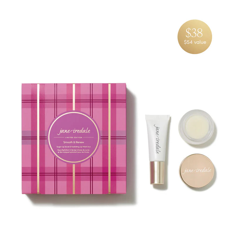 Smooth & Renew Sugar Lip Scrub & Hydrating Lip Mask Duo