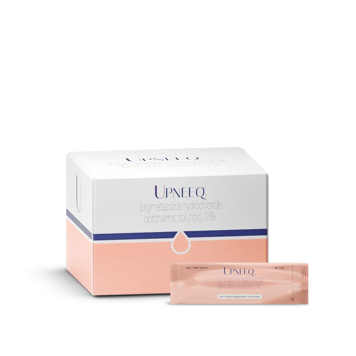 UpNEEQ : Eyelid Lifting Drops (oxymetazoline hydrochloride ophthalmic solution), 0.1%