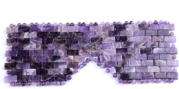 Natural Crystal Amethyst Eye Mask