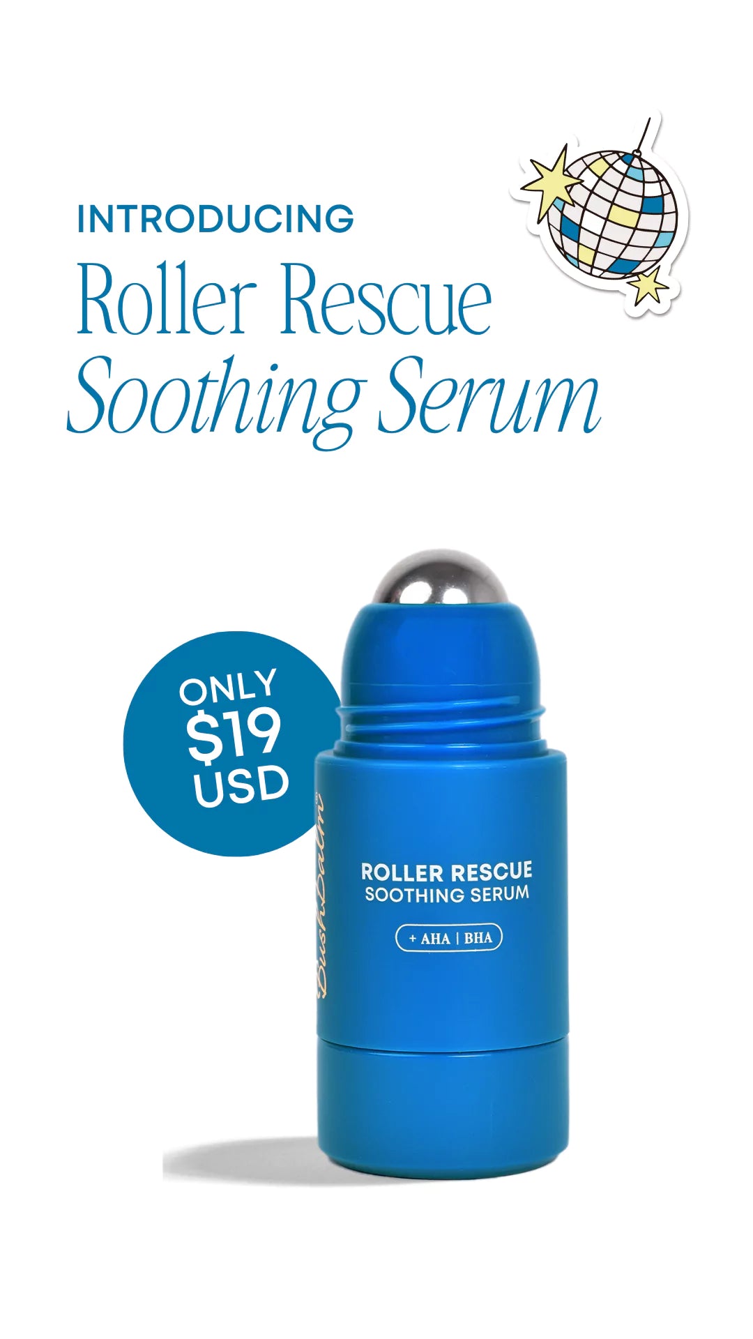 BushBalm | AHA/BHA Roller Rescue Soothing Serum