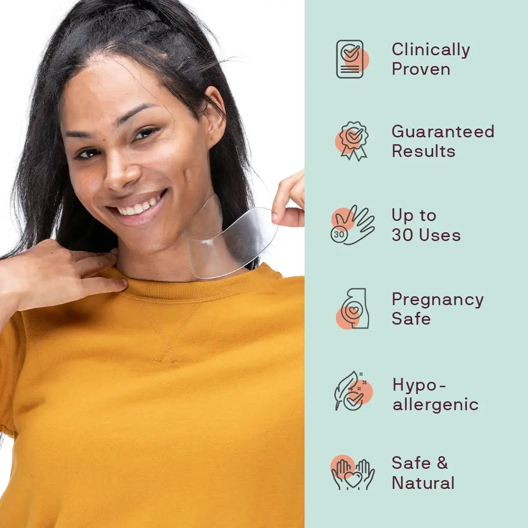 Dermaclara | Neck Occlusion Patch Neck Application