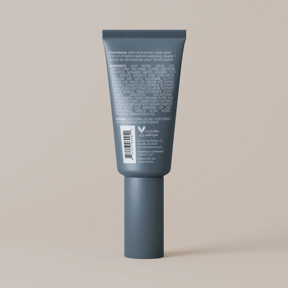Face Reality Skincare | GlowTone™ Corrective Serum Back View