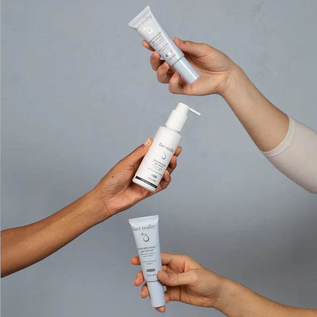 Face Reality Skincare | HydraRemedy Gel Serum in Hands