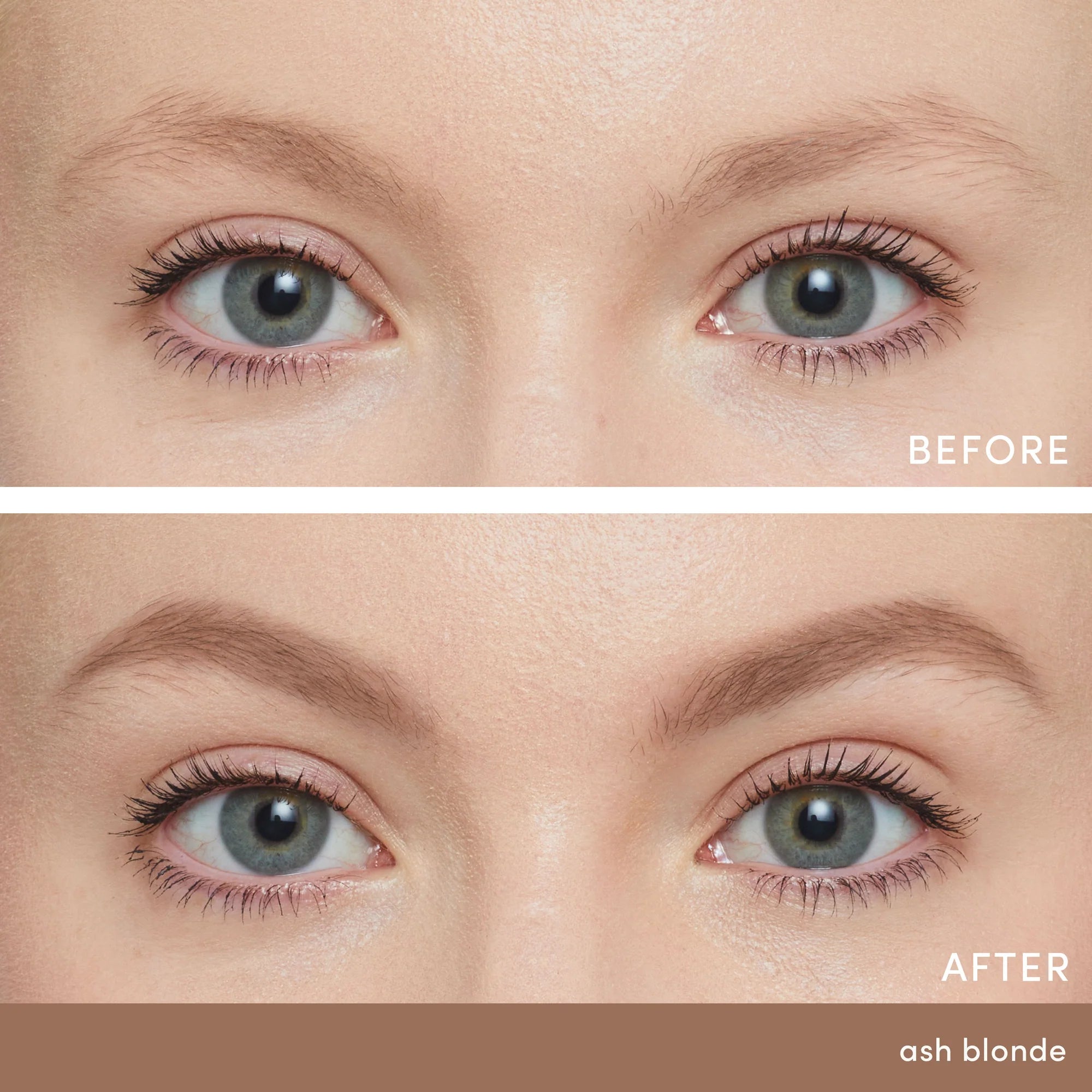 Jane Iredale | PureBrow Brow Powder Before And After