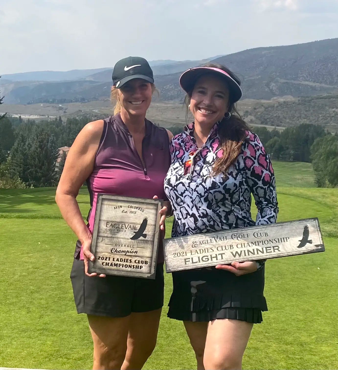 Founder Nicki Mills and Friends Photo on Golfers Special