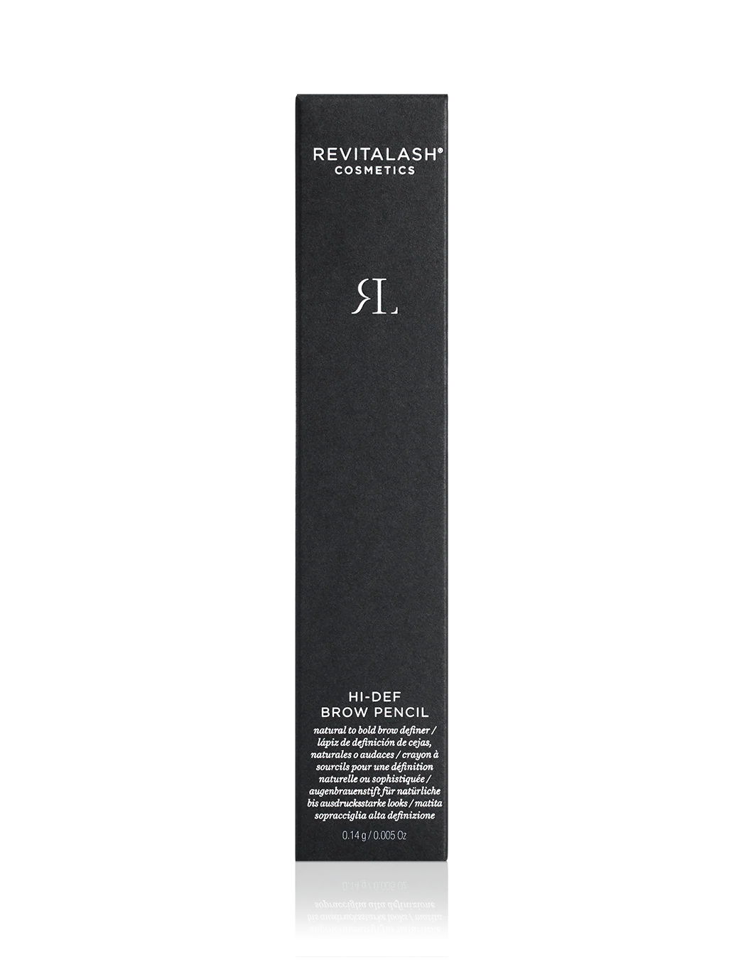 RevitaLash Cosmetics Hi-Def Brow Pencil with precision tip and styling brush.