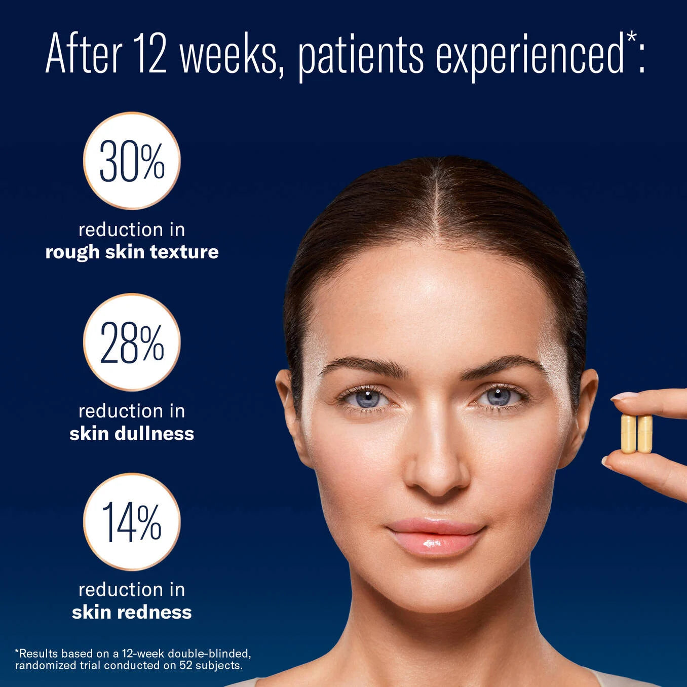 Advertisement showing a woman&