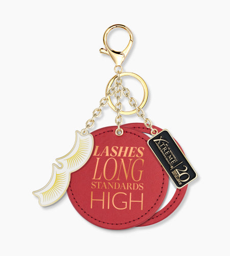 Mirror Bag Charm & Keychain Rodeo Red