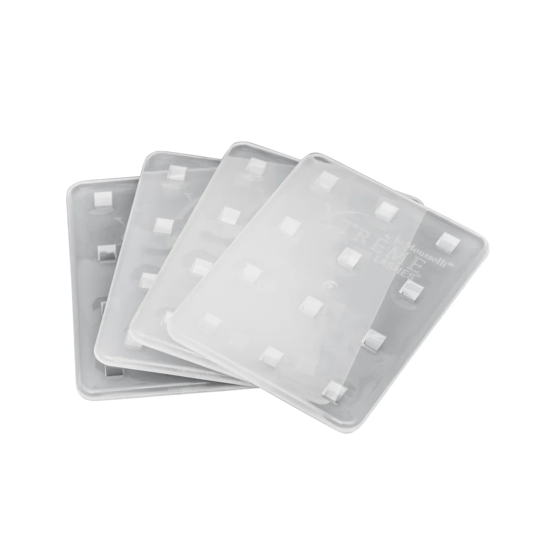 Xtreme Lashes | Square Well Adhesive Trays (4 Pack) Regular