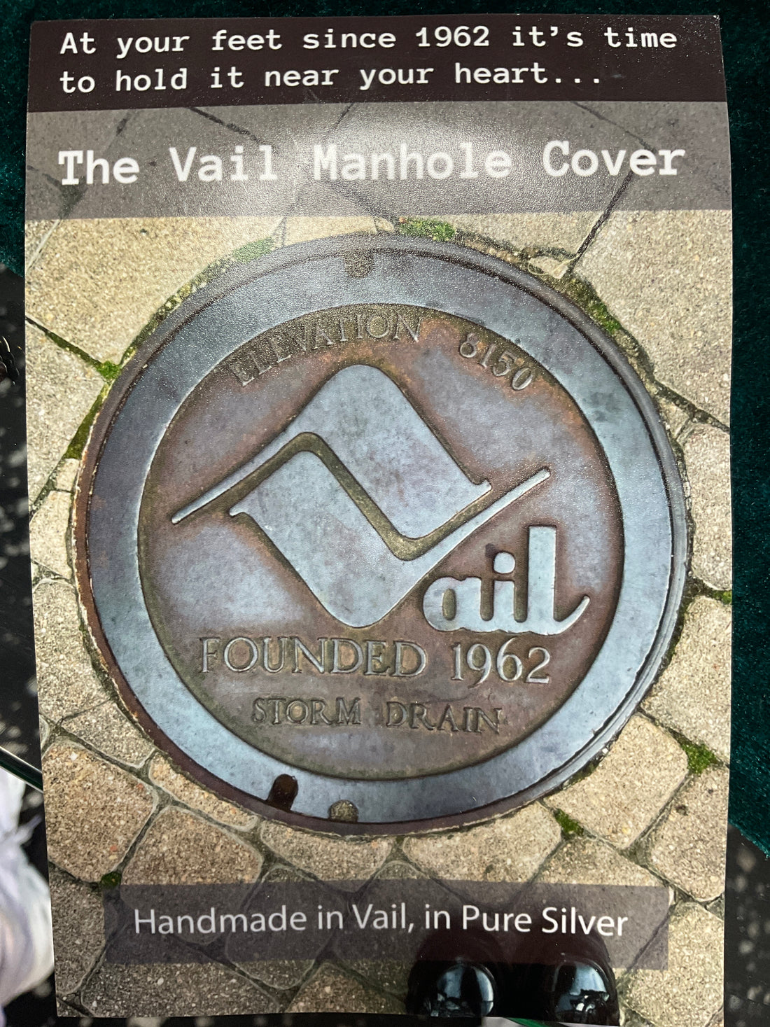 The Vail Manhole Cover