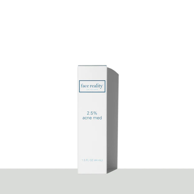 Face Reality | 2.5% ACNE MED 1.5 OZ Packaging