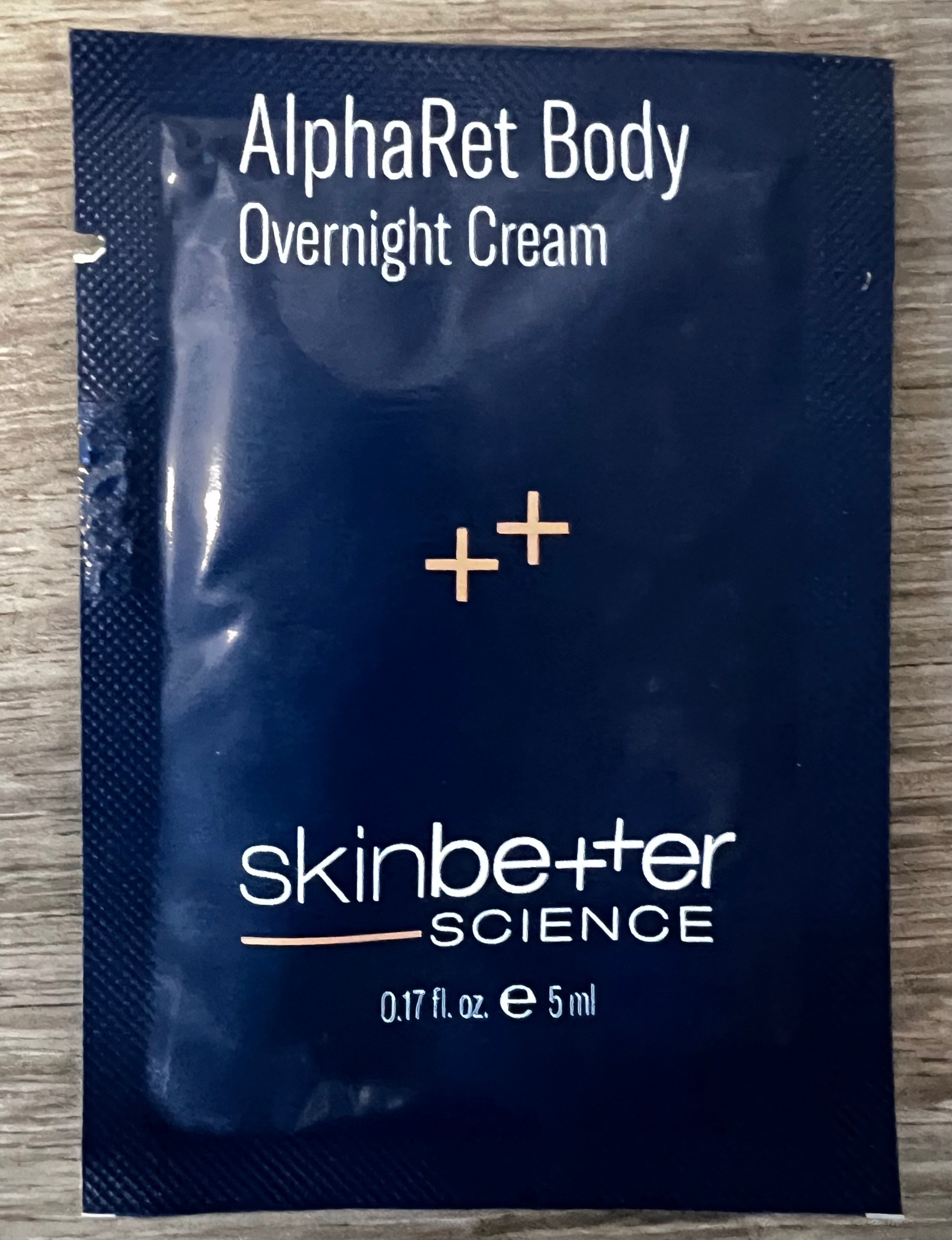 SkinBetter Science | AlphaRet Body Overnight Cream