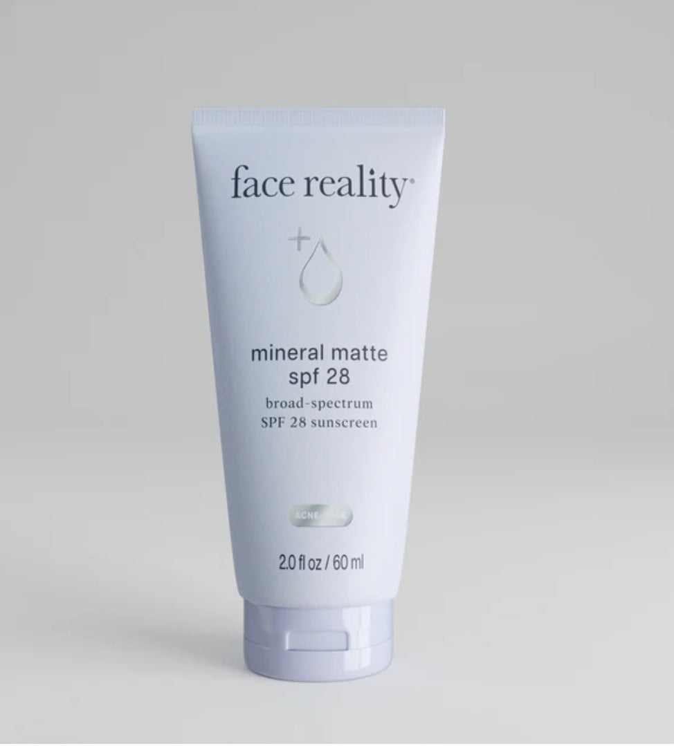 Face Reality Skincare | Ultimate Protection Mineral Matte SPF 28