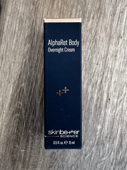 SkinBetter Science | AlphaRet Body Overnight Cream