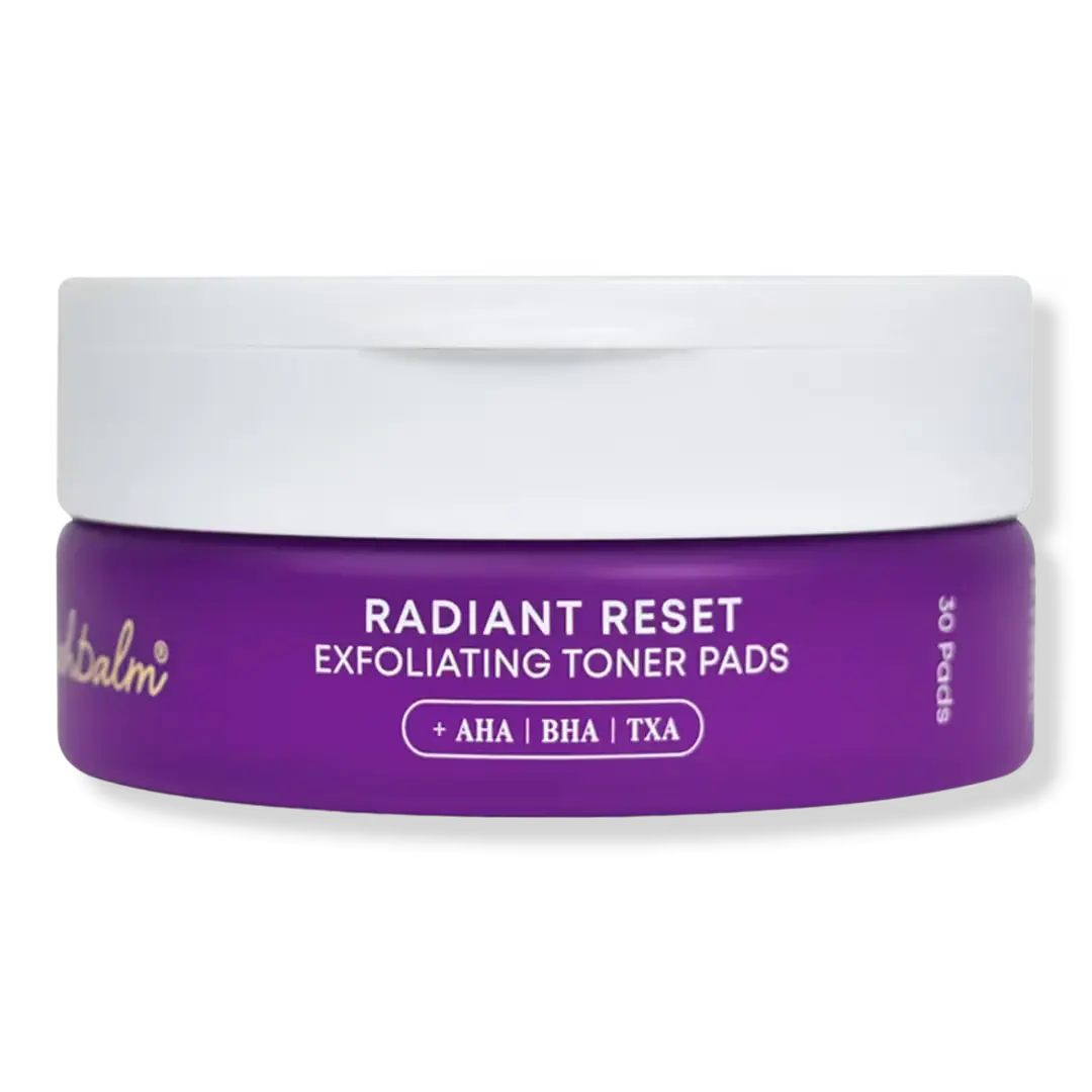 BushBalm | AHA/BHA/TXA  Radiant Reset Exfoliating Toner Pads