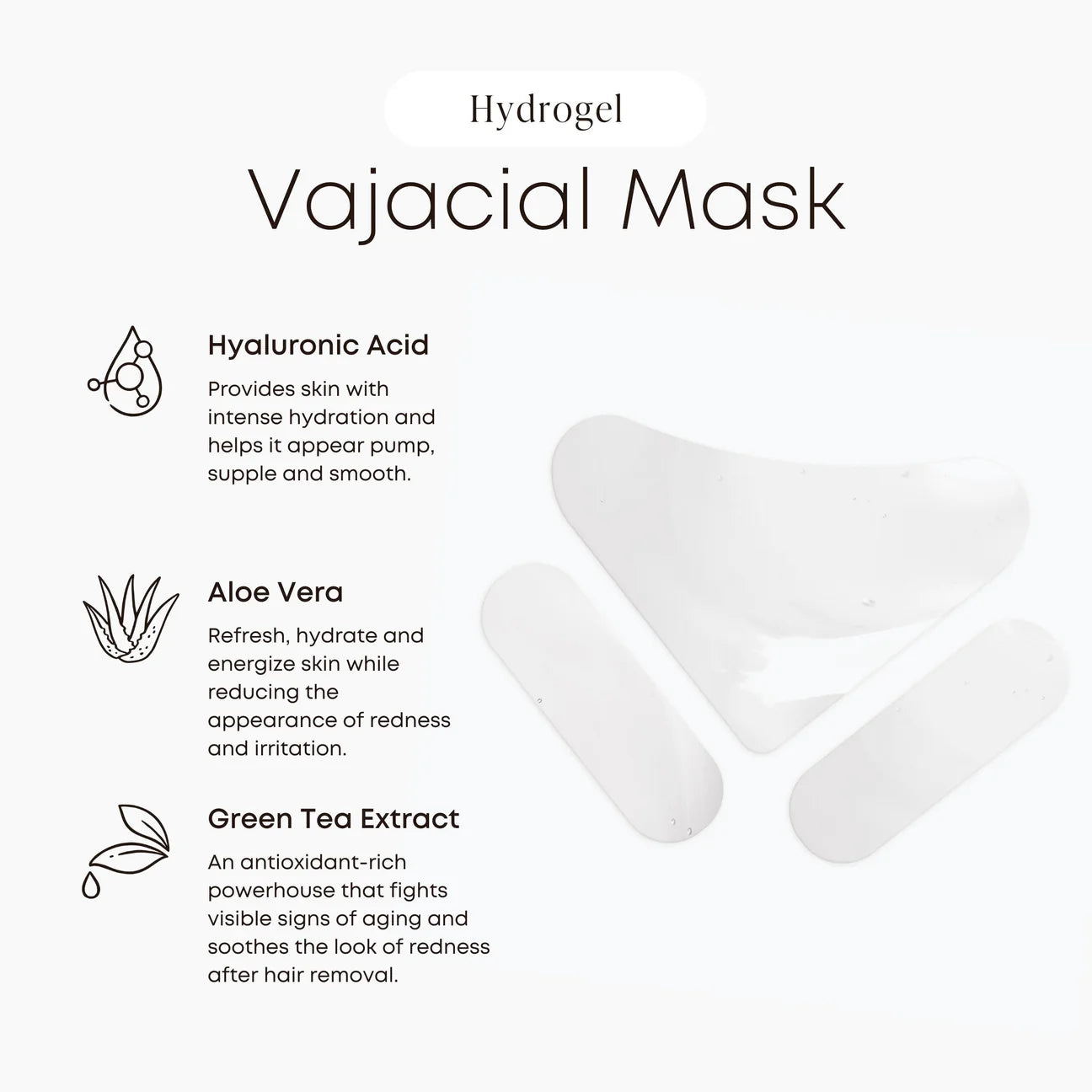 Bushbalm | Hydrogel Vajaicial Mask Set Details