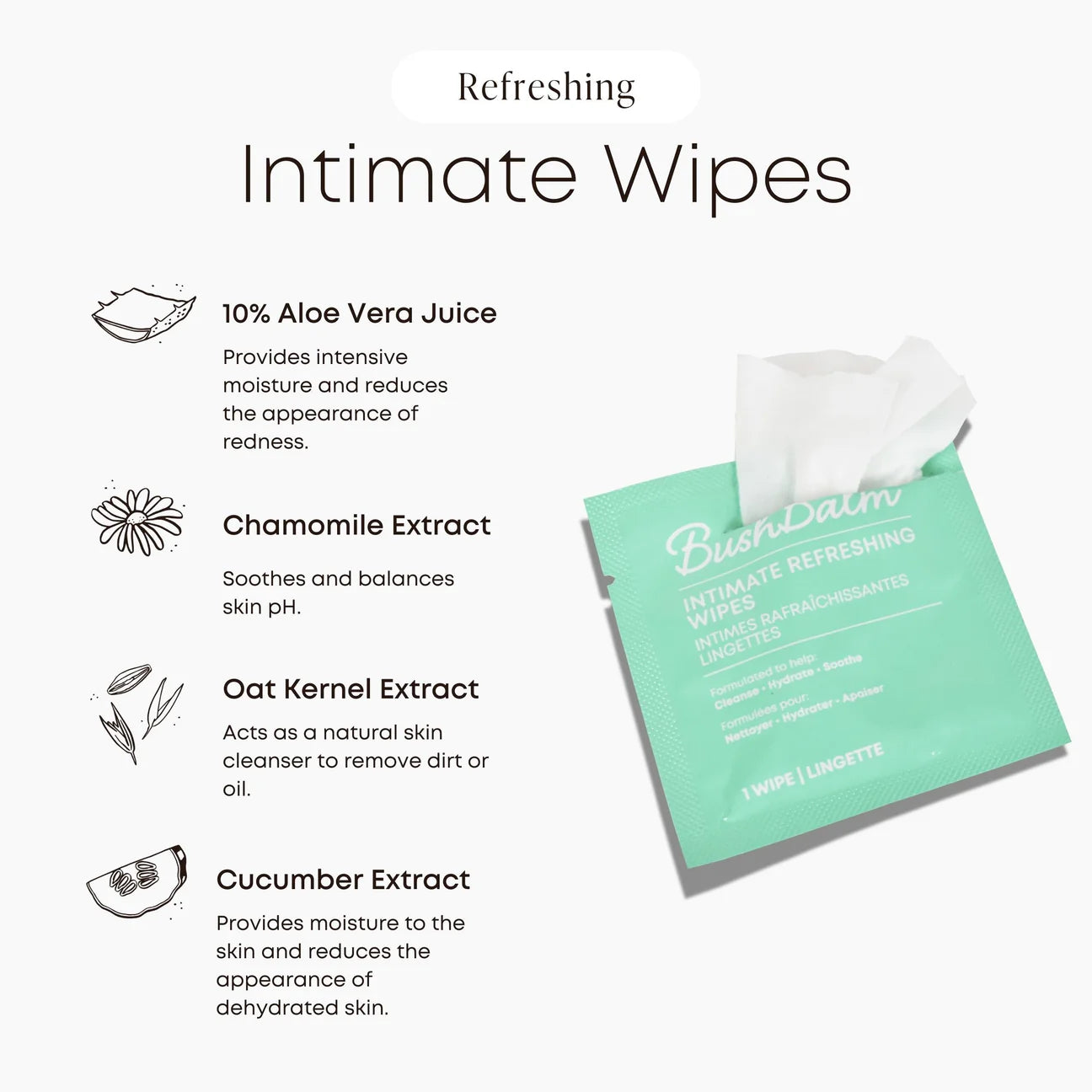 Bushbalm | Intimate Refreshing Wipes