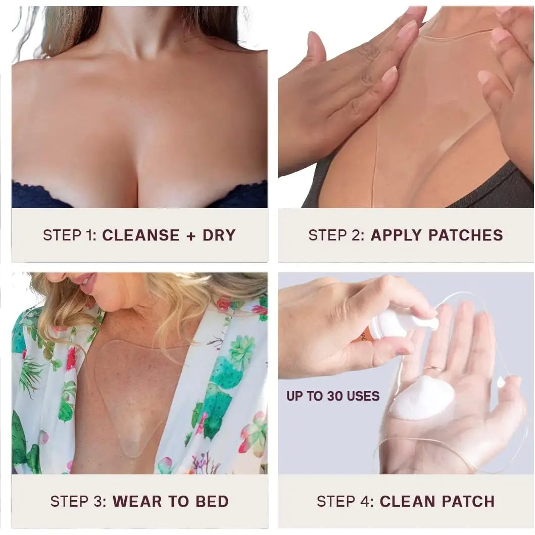 Dermaclara | 5” Décolleté, Breast, &amp; Butt Occlusion Patch 1