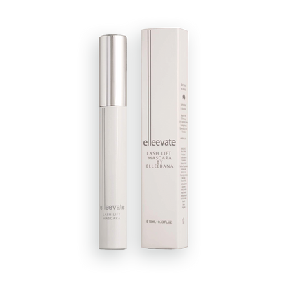 Elleebana Elleevate Keratin Black Aftercare Mascara for lash lift aftercare and everyday wear.