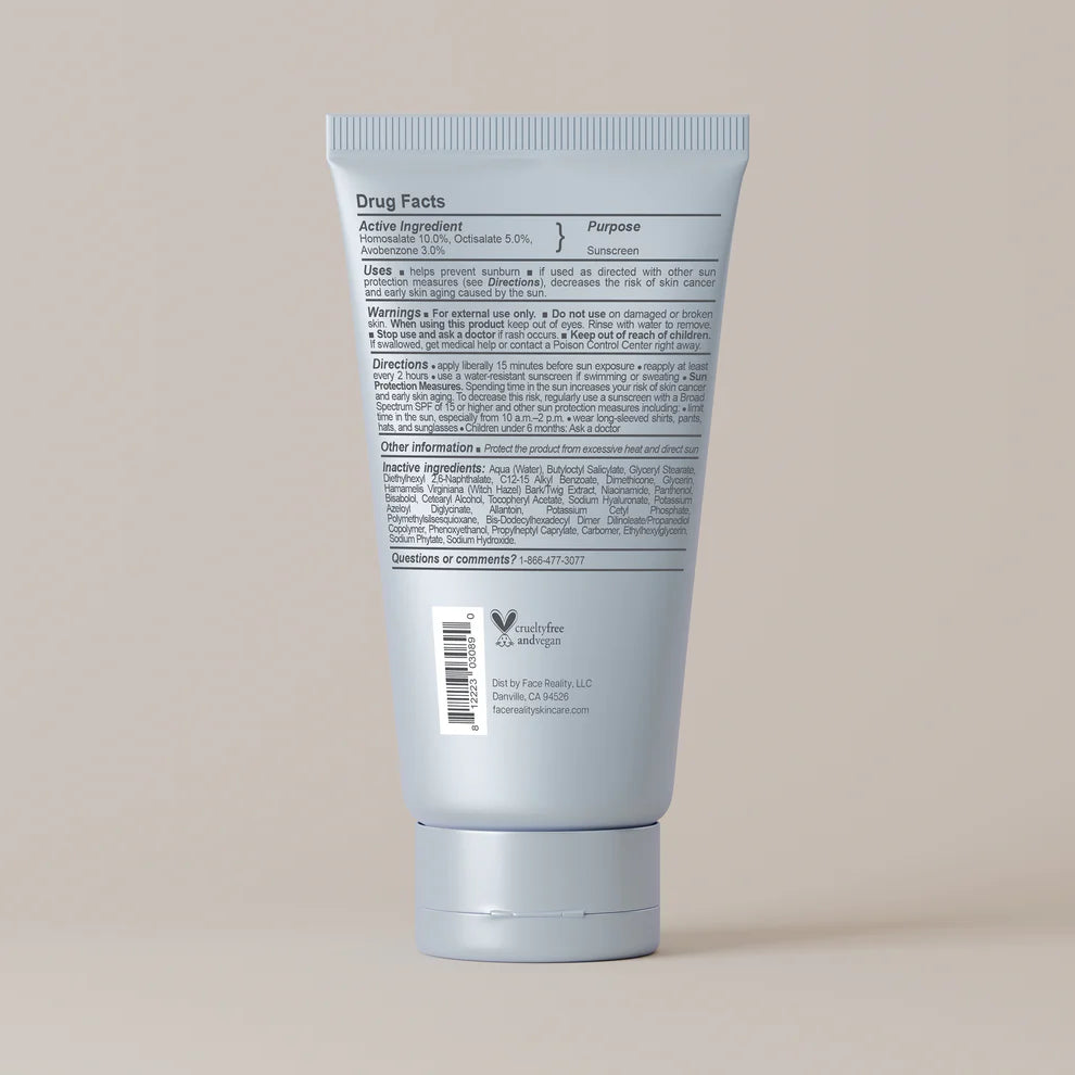 Face Reality Skincare | Daily SPF 30 Plus
