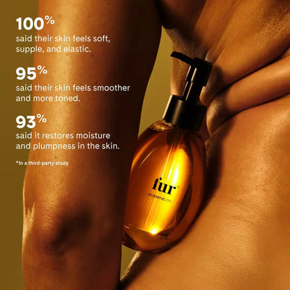 Fur Furming Oil nourishing body oil for dry crepey skin