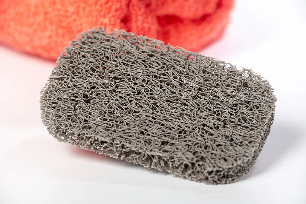 Glow by Erin Bar Saver Pad in Gray and White for handcrafted cleansing bars