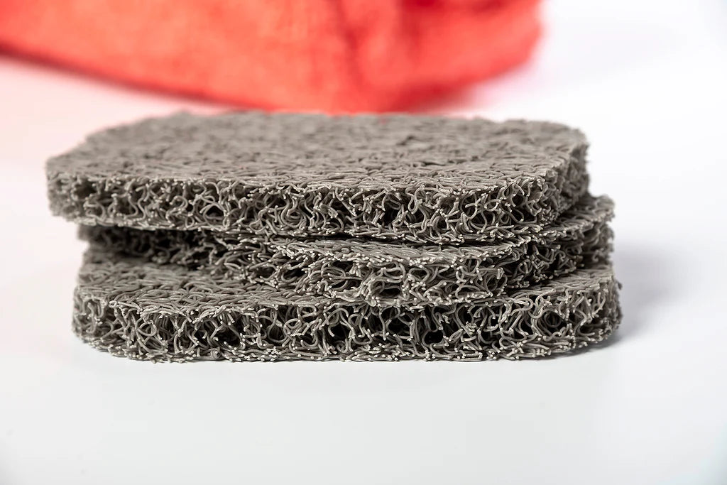 Glow by Erin Bar Saver Pad in Gray for handcrafted cleansing bars