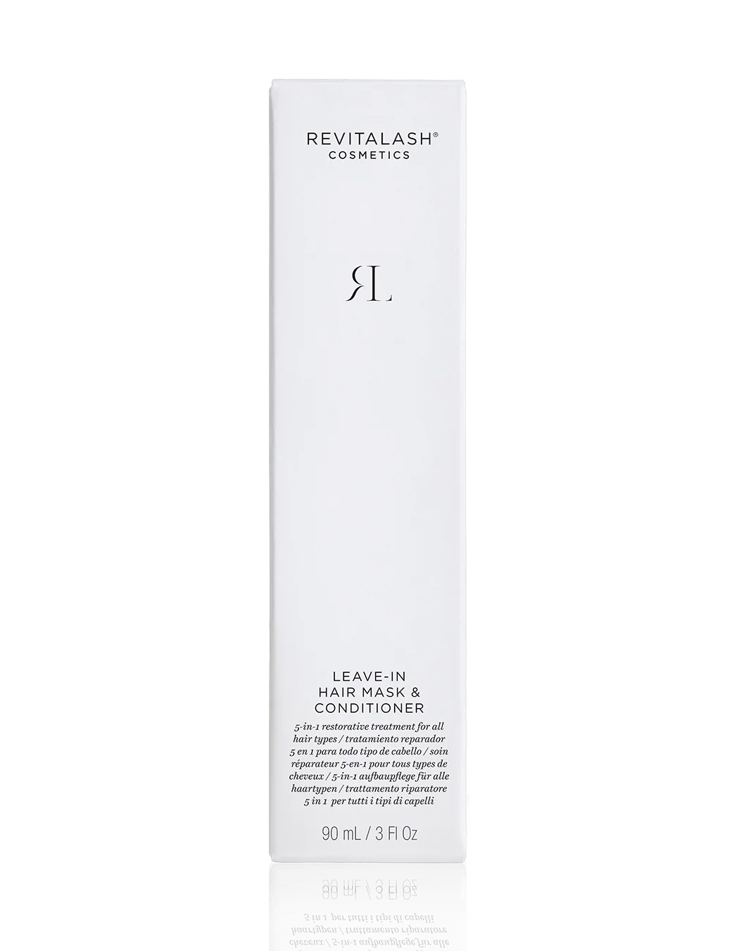 RevitaLash Cosmetics Leave-In Hair Mask &amp; Conditioner 5-in-1 Packaging