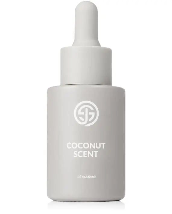 Sjolie Coconut Scent Drops 1 fl oz with tropical coconut fragrance.