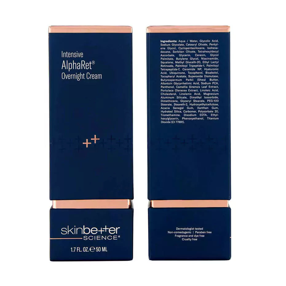 Skinbetter Science | Intensive AlphaRet Overnight Cream 50ml Box