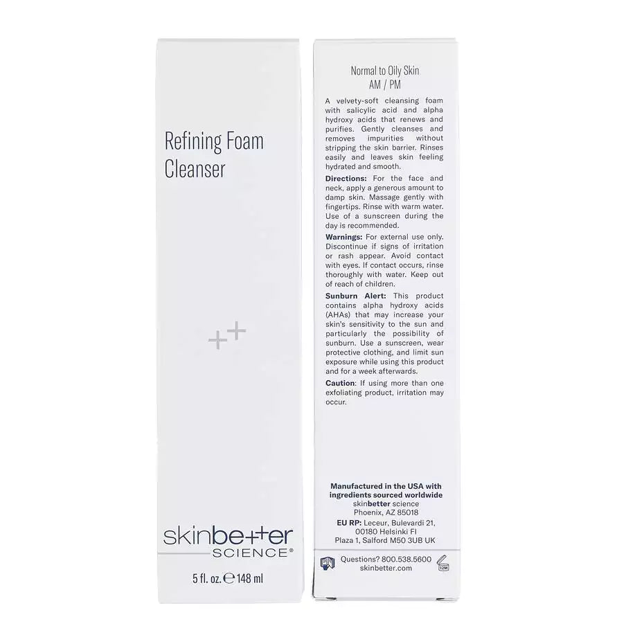 Skinbetter Science | Refining Foam Cleanser 148 ml box