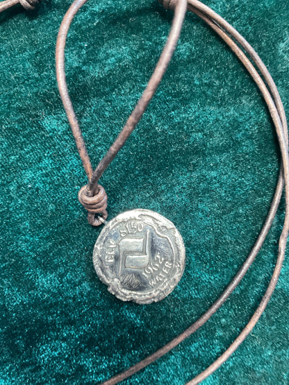 Collectible Vail Colorado silver pendant inspired by the town&