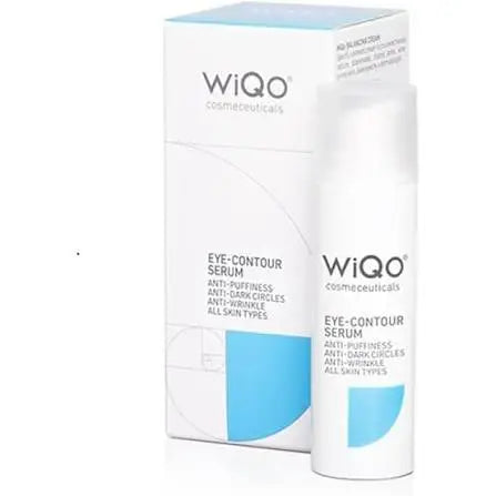 WiQo Eye Contour &amp; Facial Serum for delicate skin and daily hydration.