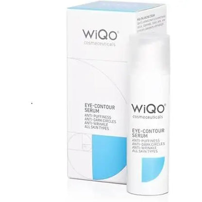 WiQo Eye Contour &amp; Facial Serum for delicate skin and daily hydration.