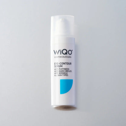 Medical-grade WiQo eye serum to reduce the appearance of fine lines and puffiness.