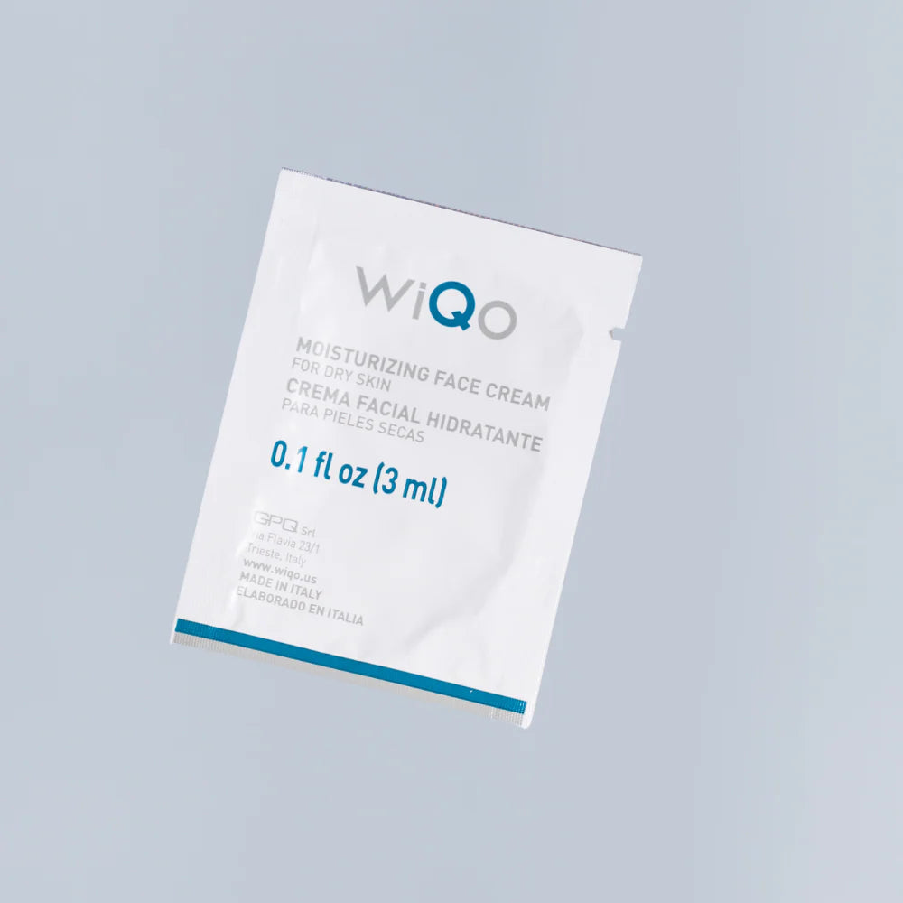 WiQo | Moisturizing Face Cream for Dry Skin, Sachets