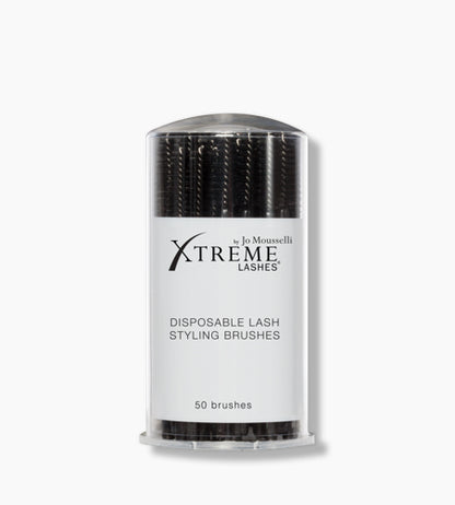 Pack of 50 Xtreme Lashes Disposable Lash Styling Brushes for professional lash grooming.
