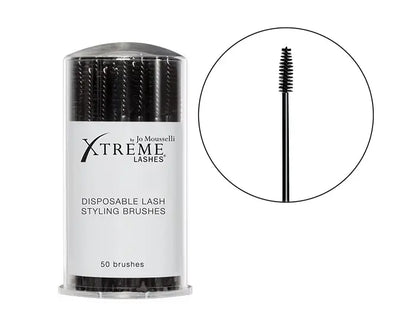 Xtreme Lashes Disposable Lash Styling Brushes 50 pack for eyelash extension aftercare.