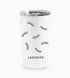 Xtreme Lashes Limited Edition Lashista insulated travel mug with Black Lashes design
