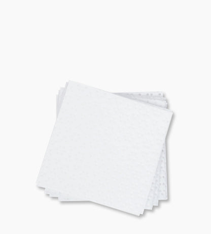 Thin absorbent Xtreme Lashes Multipurpose Wipes for adhesive bottle care.